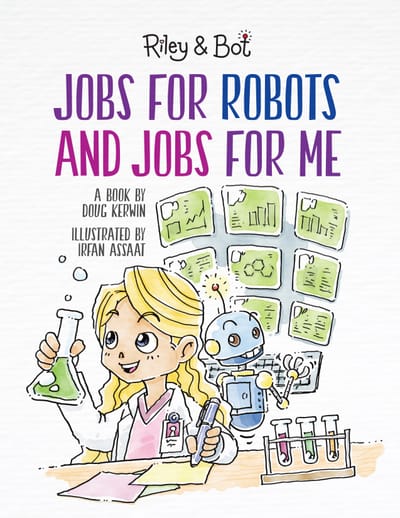 Cover of Riley and Bot: Jobs for Robots and Jobs for Me
